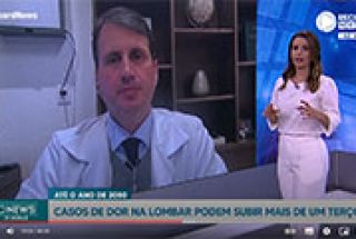 Record News - Casos de dor na lombar podem subir mais de um terço